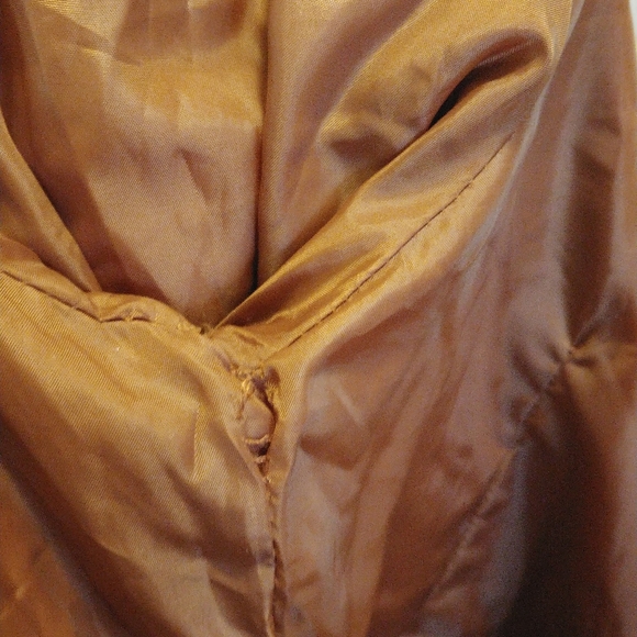 Brown Faux Leather Jacket - Picture 4 of 4
